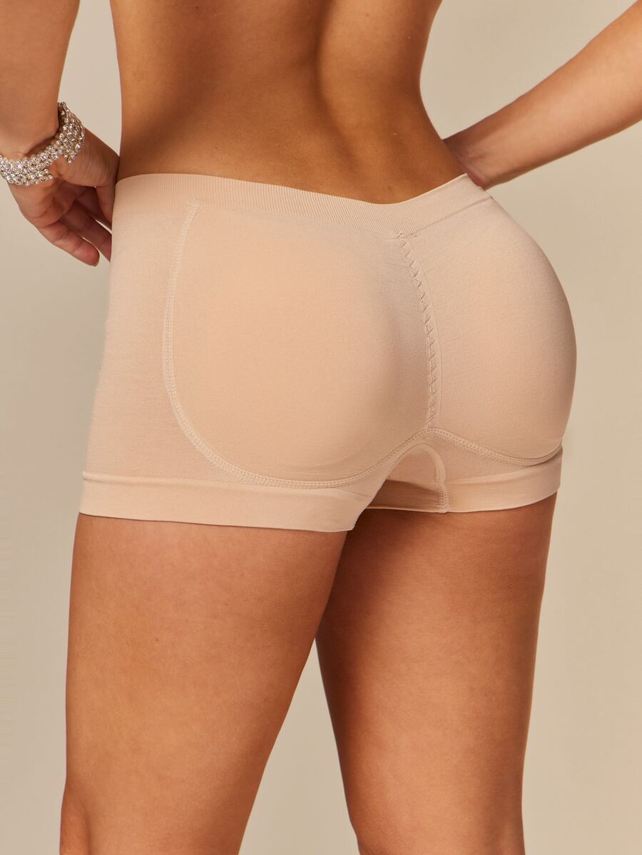 Silquee Women's High Stretch Padded Hip Enhancer Shorts For Butt Lift Underwear - Multicolor - View 1