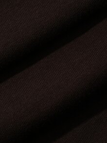 DAZY Setelan Olahraga Kasual Sehari-hari untuk Wanita: Atasan Lengan Panjang dan Celana dengan Motif Blok Warna - Coklat - View 7