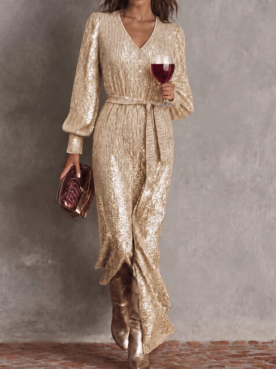 SHEIN Minimalist Sevacation Outfits Women,Dresses For Women,Elegant Dresses For Women,Elegant Party Dresses,Fall Dress,Autumn Clothes For Women