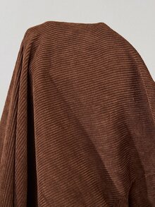 Solflare Plus Size Women's Solid Color Casual Versatile Everyday Long Pants - Brown - View 6