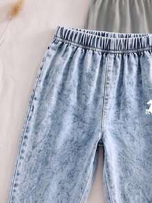 Young Boys 3 Packs Only Pants Horse Graphic Non-Denim Print Sweatpants Multipack Set - Multicolor - View 5