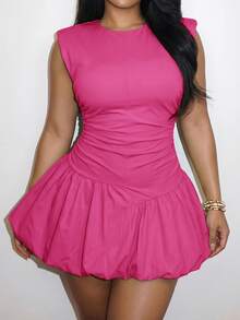 Veslaya Early Spring New Arrivals, Perfect For Spring/Summer Music Festivals - Hot Pink - View 4