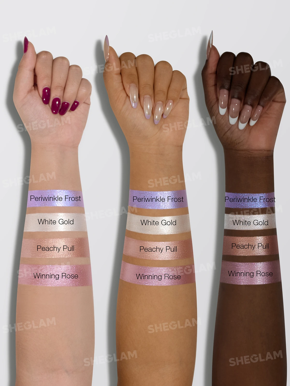 Stretch & Shine Gel Highlighter-White Gold Shimmer Liquid Highlighter For Glass Skin