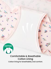 LUVLETTE Plus 3-Pack Cotton Logo High-Waist Briefs Women Underwear Panties Set-Pink - Multicolor - View 7