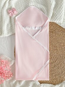 Newborn Gift Set With Cute Bow Element Design, Loved And Sought After By Children, Made Of Comfortable Soft Skin-Friendly Fabric, Suitable For Children's Home Wear, Bringing Comfortable Sleep And Healthy Growth To Children - Baby Pink - View 6