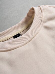 GETOML Men's Daily Commute Streetwear 2 In 1 T-Shirt - Khaki - View 7