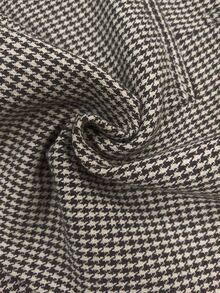 Calvaya Women's Casual Versatile Commuter Houndstooth Wrap Mini Skirt - Multicolor - View 6