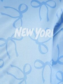 2件組 青少年女孩休閒連帽拉鍊短版夾克與鬆緊腰寬腿褲套裝，秋季 - 彩色 - 查看 6