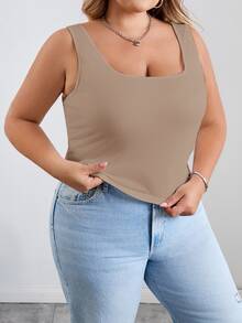 SHEIN CURVE+ ملابس Curves مقاس كبير للعودة إلى المدرسة، 3 قطع، خريف وشتاء 2026، 22W - متعدد الألوان - مشاهدة 5