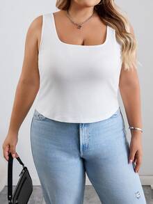 SHEIN CURVE+ ملابس Curves مقاس كبير للعودة إلى المدرسة، 3 قطع، خريف وشتاء 2026، 22W - متعدد الألوان - مشاهدة 7