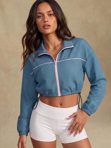 Glamine Dian Dian Xing He Jacket, Vibrant Youth Spring/Autumn Versatile Women's Long Sleeve Top - Multicolor - View 1