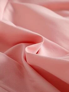 SHEIN Baby Girl Furry Collar Bow Decor Trench Coat, Autumn/Winter Fall - Baby Pink - View 5