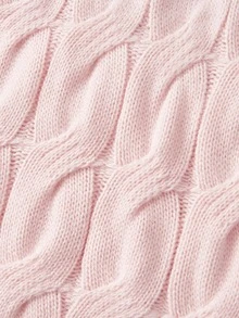 SHEIN MOD Women's Solid Color Halter Neck Top And Long Pants Casual Daily Knit Two Pieces Set - Pink - View 5