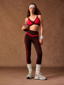 VARSIVA Women's 2 Pieces Bra And Leggings Sports Set - Multicolor - View 10