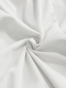 Zivah Plus Size Women's Summer Loose Halter Pockets Wide Leg Jumpsuit - White - View 9