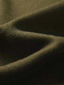 ÉpureWay 男士休閒雙帽拼接連帽衫，街頭風，寬鬆，圖案，情侶套裝，我愛我的男朋友，街頭風格，情侶，結構設計，刺繡圖案，雙帽，情人節，春夏季，送給男朋友的禮物，狂歡節，復古，街頭風，派對，聖帕特里克節，外出 - 軍綠色 - 查看 6