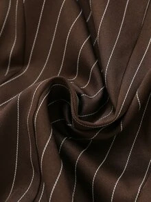 Yalmera Women's Autumn Striped Long Sleeve Chinese Style Jacket With Frog Button Design - Multicolor - View 11