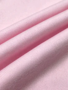Rina Fox Women's Solid Color Long Sleeve Camisole Top And Tank Top Set - Baby Pink - View 6