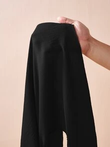 Zivah 女款黑色優雅夏季不對稱肩飄逸連身短褲，派對之夜、音樂節、情人節、婚禮賓客、通勤、海灘、休閒穿搭 - 黑色 - 查看 10