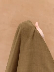 Zivah 2025春季新品 復活節生日派對約會日常出遊 基本百搭休閒度假郵輪旅行海灘熱門街頭風波西米亞時尚通勤穿搭早午餐機場風派對節日優雅宴會舞會日常通勤休閒精緻優雅街頭時尚極簡通勤掛脖露背壓褶細節不對稱設計隱藏口袋彈性腰帶不對稱壓褶掛脖彈性腰帶露背A字長洋裝 - 芥末黃 - 查看 8