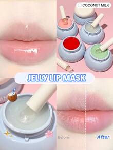 SHEGLAM Jelly Refresh 便攜唇膜-624 Coconut Milk 品牌 美妝 化妝品 彩妝 女性與女孩 Y2K 萬聖節 秋冬 臉部彩繪 狂歡派對 - 624-Coconut Milk - 查看 9