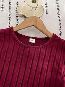 SHEIN 少女花卉印花長袖洋裝，適合度假與日常穿著 - 彩色 - 查看 6