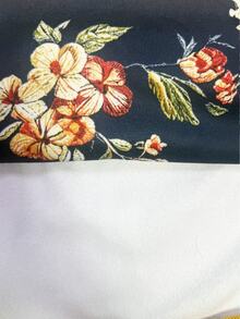 Selamara Women's Colorblock Floral Print Sweatshirt - Multicolor - View 4