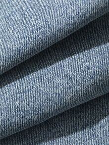 FRIFUL Women's Bow Decor Casual Everyday Denim Jeans - Blue - View 8