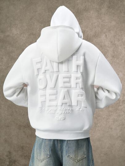 PAVTROS Men's Streetwear Hot-Selling 3D Foam Letter Hoodie, 2-Pack, Gift For Boyfriend/Husband, Anniversary Gift