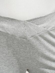 SHEIN LUNE 3件套加大码黑色、灰色、白色休闲打底裤/短裤，夏季女装加大码夏季三件套不对称高腰打底裤，黑色、灰色和白色，适合骑行打底短裤，休闲夏季时尚休闲装，女士骑行短裤，女士弹力短裤，女士罗纹骑行短裤，加大码骑行短裤，高腰骑行短裤，女士高腰短裤，女士骑行短裤，女士运动短裤 - 彩色 - 查看 13