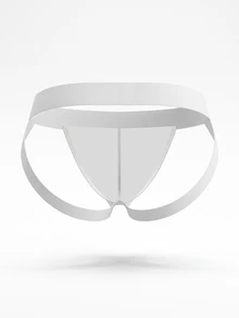 DrisQ DrisQ Men's Plain And Simple Daily G-String Sexy Underwear - White - View 3
