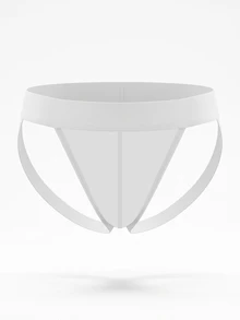 DrisQ DrisQ Men's Plain And Simple Daily G-String Sexy Underwear - White - View 4