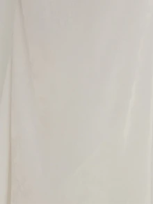 MUSEYN White Satin Jacquard Low Waist Maxi Skirt Versatile Evening Date Night Chic New Season Fall Party Elagant - White - View 5