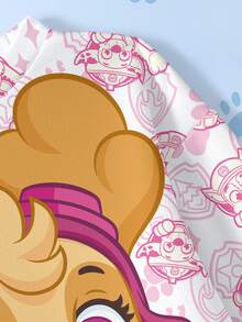 SHEIN | PAW Patrol 女童卡通圖案長袖運動衫與長褲休閒日常套裝 - 白色 - 查看 11