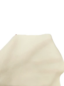 Pariaura Women's Solid Color Minimalist Daily Half-Turtleneck Short Sleeve Blouse - Apricot - View 9