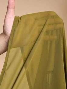 Zivah Latest 2026 Resort And Beachwear Set: An Elegant Yellow-Green Kimono-Style Long Cardigan And Wide-Leg Pants. - Green - View 9