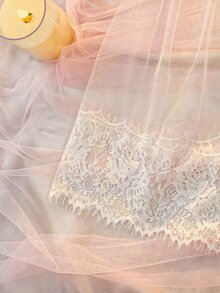 SHEIN AllurMyst 時尚性感黑色流蘇睡裙內衣套裝，女性性感內衣，成人蜜月熱辣款 D - 白色 - 查看 8