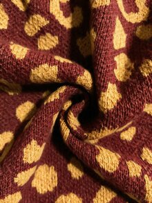 Selianne Chic Leopard Print Round Neck Women Knitted Cardigan Vest Top - Multicolor - View 7