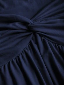 Sweetra 2件套女士优雅修身舒适长袖百搭T恤套装 - 彩色 - 查看 4
