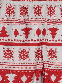 Young Girls Fall/Winter Holiday Wear (Christmas/Back-To-School): A Matching Set Featuring A Christmas-Themed Sweatshirt And Leggings - Multicolor - View 7