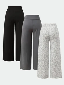 3PCS Tween Girls Pants Kids - Multicolor - View 7