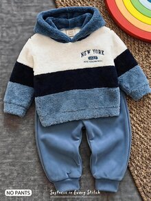 Cozy Pixies Baby Boys Autumn Sweatshirts - Blue - View 7