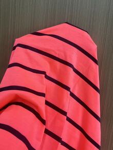 SHEIN LUNE New Arrival Plus Size Women Casual Striped Halter Neck Camisole - Multicolor - View 4