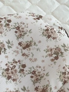 Elamini Vestido floral diminuto dulce y suave para mujer, primavera/verano - Albaricoque - Ver 7