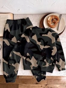 Setelan Hoodie & Sweatshirt untuk Anak Laki-Laki - MultiWarna - View 2