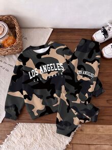 Setelan Hoodie & Sweatshirt untuk Anak Laki-Laki - MultiWarna - View 3