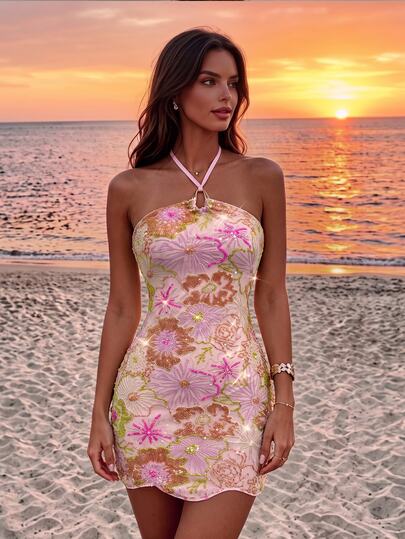 Muchica Atasan Wanita Kasual Liburan Bergaris Biru & Putih Model V-Neck, Cocok untuk Pakaian Pantai, Streetwear, Gaya Y2K, dan Pakaian Musim Semi/Panas, Atasan Musim Panas