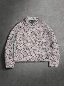 STYNVO Men's Pentagram Pattern Long Sleeve Single-Breasted Casual Shirt - Multicolor - View 3