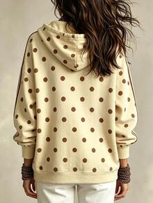 Trelyra Hot-Selling New Chinese Style Hooded Women's Loose Sweatshirt - Multicolor - View 2