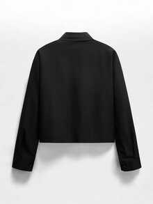 NEON BLANC Men's Autumn Fashion Spider Web Rhinestone Shirt Men Slim Fit Party Gift For Husband, Boyfriend, Son, Halloween Winter Autumn - Black - View 3